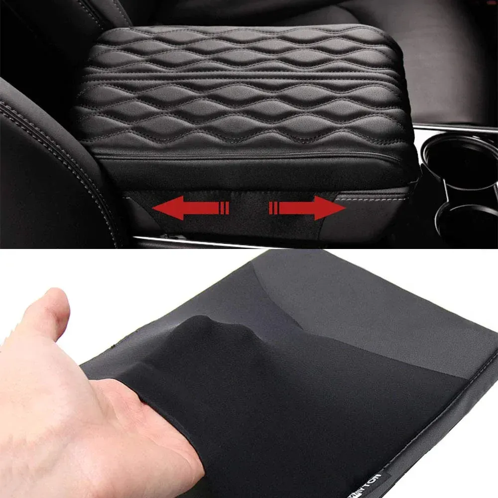 REPOSABRAZOS DE CUERO PARA CARRO (ESTILO UNIVERSAL) + ENVIO GRATIS - Image 5