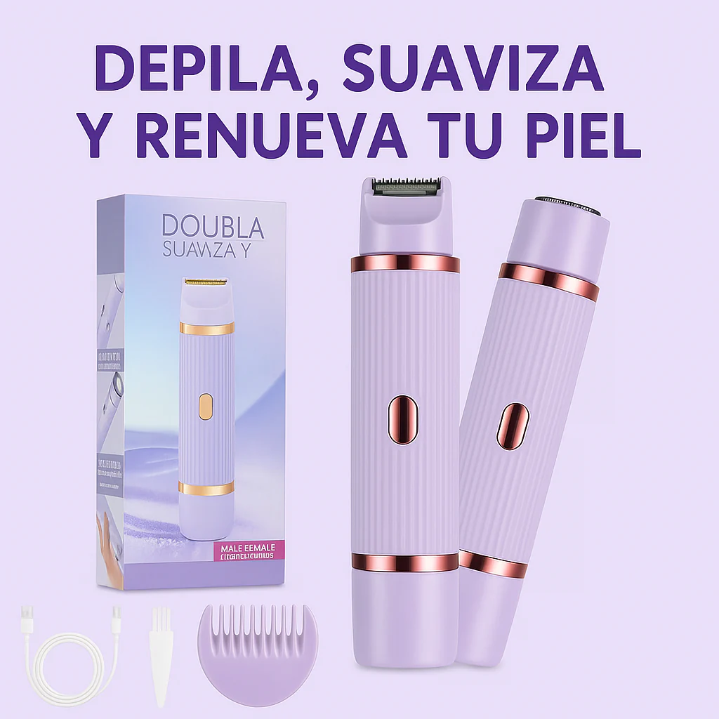 “Depilación sin dolor ni irritación en minutos - Depilador 2 en 1 - Image 2