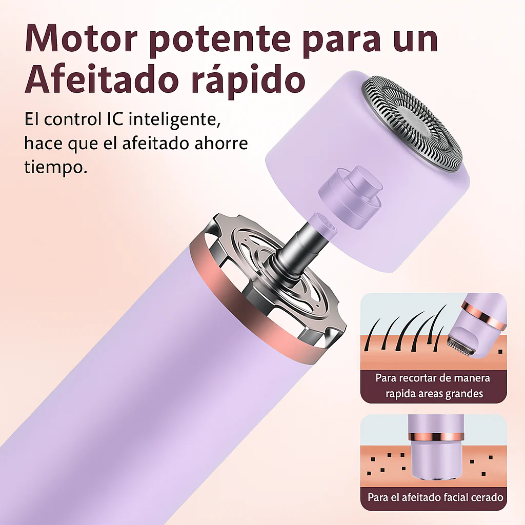 “Depilación sin dolor ni irritación en minutos - Depilador 2 en 1 - Image 3