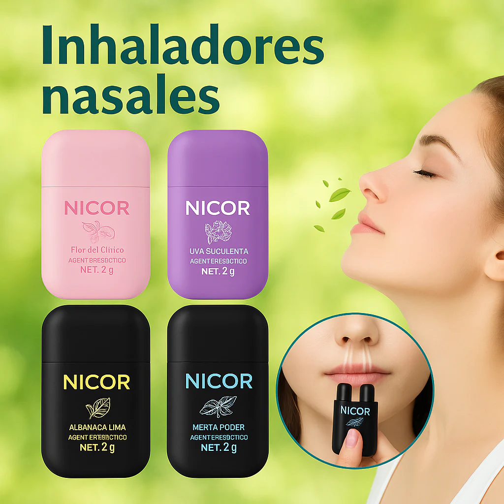 Dile adiós a la congestión y al cansancio mental: Inhalador Nasal - Image 2
