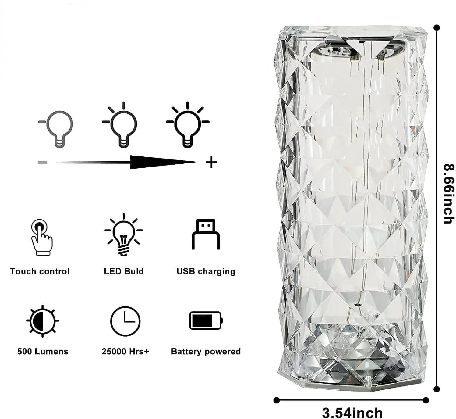 TOUCHLAMP® TÁCTIL LED 3D RECARGABLE + ENVÍO GRATIS ✈️ - Image 5