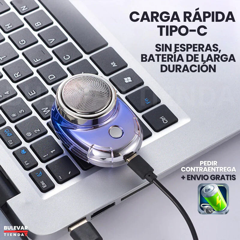 MINI AFEITADORA ELÉCTRICA PORTÁTIL® + ENVÍO GRATIS ✈️ - Image 2